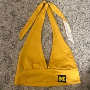 Yellow Halter Top